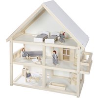 roba Puppenhaus, Bi-Color weiß, ab 3 Jahren roba Puppenhaus, Bi-Color weiß, ab 3 Jahren