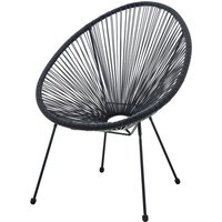 Möbilia Gartensessel, Kunststoff, BxH: 73 x 88 cm – schwarz Rabatt: 20 % Möbilia Gartensessel, Kunststoff, BxH: 73 x 88 cm – schwarz Rabatt: 20 %