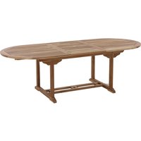 Möbilia Gartentisch, BxLxH: 180 x 100 x 75 cm, Massivholz – beige Möbilia Gartentisch, BxLxH: 180 x 100 x 75 cm, Massivholz – beige