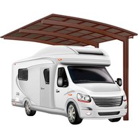 XIMAX Einzelcarport »Portoforte Caravan«, B x T x H: 270,4 x 495,4 x 348 cm, braun XIMAX Einzelcarport »Portoforte Caravan«, B x T x H: 270,4 x 495,4 x 348 cm, braun
