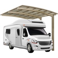 XIMAX Einzelcarport »Portoforte Caravan«, B x T x H: 270,4 x 495,4 x 348 cm, edelstahlfarben – silberfarben XIMAX Einzelcarport »Portoforte Caravan«, B x T x H: 270,4 x 495,4 x 348 cm, edelstahlfarben – silberfarben