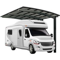 XIMAX Einzelcarport »Portoforte Caravan«, B x T x H: 270,4 x 495,4 x 348 cm, schwarz XIMAX Einzelcarport »Portoforte Caravan«, B x T x H: 270,4 x 495,4 x 348 cm, schwarz