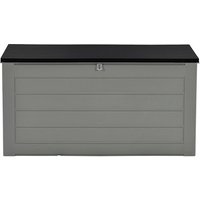 GARDEN IMPRESSIONS Kissenbox, BxHxT: 146,4 x 74,9 x 71 cm, grau/schwarz GARDEN IMPRESSIONS Kissenbox, BxHxT: 146,4 x 74,9 x 71 cm, grau/schwarz