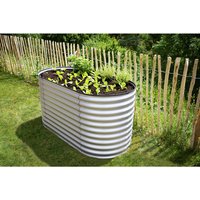 Westmann Hochbeet, BxHxL: 160 x 82 x 80 cm, Stahl – silberfarben Rabatt: 20 % Westmann Hochbeet, BxHxL: 160 x 82 x 80 cm, Stahl – silberfarben Rabatt: 20 %