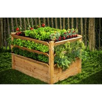 Westmann Hochbeet, BxHxL: 124 x 73 x 91 cm, Holz – beige Westmann Hochbeet, BxHxL: 124 x 73 x 91 cm, Holz – beige