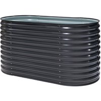 Westmann Hochbeet, BxHxL: 160 x 82 x 80 cm, Stahl – grau Rabatt: 20 % Westmann Hochbeet, BxHxL: 160 x 82 x 80 cm, Stahl – grau Rabatt: 20 %