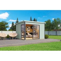 LASITA MAJA Gartenhaus »Domeo 1«, Holz, BxHxT: 300 x 239.4 x 300 cm (Außenmaße) – gruen LASITA MAJA Gartenhaus »Domeo 1«, Holz, BxHxT: 300 x 239.4 x 300 cm (Außenmaße) – gruen