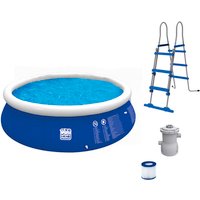 HAPPY PEOPLE Pool, blau, ØxH: 360 x 90 cm HAPPY PEOPLE Pool, blau, ØxH: 360 x 90 cm