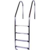 STEINBACH Einbaubeckenleiter »Steinbach«, silberfarben, für Stahlwandpool, Styroporpool STEINBACH Einbaubeckenleiter »Steinbach«, silberfarben, für Stahlwandpool, Styroporpool