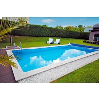 KWAD Schwimmbecken »Styroporbecken«, weiß, BxHxL: 400 x 150 x 800 cm – weiss KWAD Schwimmbecken »Styroporbecken«, weiß, BxHxL: 400 x 150 x 800 cm – weiss