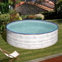 GRE Rundpool, weiß, ØxH: 460 x 120 cm – weiss GRE Rundpool, weiß, ØxH: 460 x 120 cm – weiss