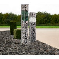 Wilk Gabionensäule, ØxH: 25 x 140 cm, Rundstahl – silberfarben Rabatt: 20 % Wilk Gabionensäule, ØxH: 25 x 140 cm, Rundstahl – silberfarben Rabatt: 20 %