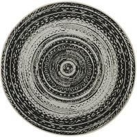 GARDEN IMPRESSIONS Outdoor-Teppich »Antique «, BxL: 160 x 160 cm, dunkelgrau GARDEN IMPRESSIONS Outdoor-Teppich »Antique «, BxL: 160 x 160 cm, dunkelgrau