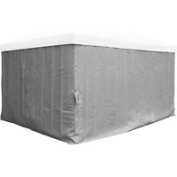 BELLAVISTA Seitenteile, Breite: 344 cm, Polyester, hellgrau BELLAVISTA Seitenteile, Breite: 344 cm, Polyester, hellgrau