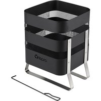 TEPRO Feuerstelle »Milburn«, Höhe: 49,5 cm, schwarz/edelstahlfarben TEPRO Feuerstelle »Milburn«, Höhe: 49,5 cm, schwarz/edelstahlfarben