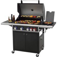 TEPRO Gasgrill »Keansburg 4«, Grillfläche: 71 x 43 cm – silberfarben TEPRO Gasgrill »Keansburg 4«, Grillfläche: 71 x 43 cm – silberfarben