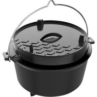 Mr. GARDENER Feuertopf »Dutch-Oven L«, Grillfläche: Ø 31,5 cm – schwarz Mr. GARDENER Feuertopf »Dutch-Oven L«, Grillfläche: Ø 31,5 cm – schwarz