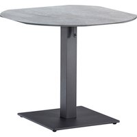 BEST Klapptisch »Cervia«, ØxH: 90 x 74 cm, Tischplatte: HPL-Platte – grau BEST Klapptisch »Cervia«, ØxH: 90 x 74 cm, Tischplatte: HPL-Platte – grau