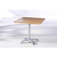 BEST Klapptisch »Maestro«, BxHxT: 80 x 73 x 80 cm, Tischplatte: Werzalit – silberfarben BEST Klapptisch »Maestro«, BxHxT: 80 x 73 x 80 cm, Tischplatte: Werzalit – silberfarben