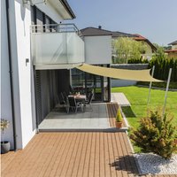 WINDHAGER Sonnensegel, Quadratisch – beige WINDHAGER Sonnensegel, Quadratisch – beige