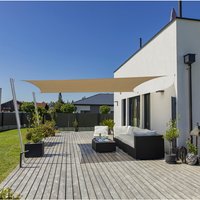 WINDHAGER Sonnensegel, Rechteckig – beige WINDHAGER Sonnensegel, Rechteckig – beige