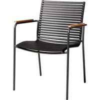 Cinas Gartenstuhl »Mood Classic«, BxH: 60 x 84 cm, Aluminium – schwarz Cinas Gartenstuhl »Mood Classic«, BxH: 60 x 84 cm, Aluminium – schwarz