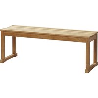 Cinas Bank, Teak, 2-Sitzer, BxHxT: 120 x 43 x 40 cm – braun Cinas Bank, Teak, 2-Sitzer, BxHxT: 120 x 43 x 40 cm – braun