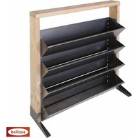 BELLISSA Hochbeet »INALTO M4«, BxHxL: 32 x 100 x 100 cm, verzinkter Stahl – silberfarben BELLISSA Hochbeet »INALTO M4«, BxHxL: 32 x 100 x 100 cm, verzinkter Stahl – silberfarben