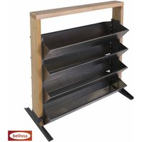 BELLISSA Hochbeet »INALTO M8«, BxHxL: 50 x 100 x 100 cm, verzinkter Stahl – silberfarben BELLISSA Hochbeet »INALTO M8«, BxHxL: 50 x 100 x 100 cm, verzinkter Stahl – silberfarben