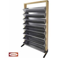 BELLISSA Hochbeet »INALTO L8«, BxHxL: 32 x 180 x 100 cm, verzinkter Stahl – silberfarben BELLISSA Hochbeet »INALTO L8«, BxHxL: 32 x 180 x 100 cm, verzinkter Stahl – silberfarben