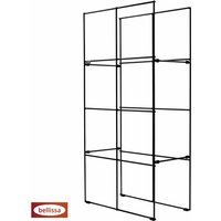 BELLISSA Pflanzenregal »FILO«, BxHxL: 31 x 117 x 59 cm, verzinkter Stahl – grau BELLISSA Pflanzenregal »FILO«, BxHxL: 31 x 117 x 59 cm, verzinkter Stahl – grau