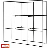 BELLISSA Pflanzenregal »FILO«, BxHxL: 31 x 87 x 87 cm, verzinkter Stahl – grau BELLISSA Pflanzenregal »FILO«, BxHxL: 31 x 87 x 87 cm, verzinkter Stahl – grau