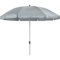 DOPPLER Sonnenschirm »Active«, ØxH: 185 x 225cm, abknickbar, Sonnenschutzfaktor: 50+ – grau DOPPLER Sonnenschirm »Active«, ØxH: 185 x 225cm, abknickbar, Sonnenschutzfaktor: 50+ – grau
