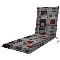 DOPPLER Auflage »Living«, grau/rot, BxL: 60 x 195 cm DOPPLER Auflage »Living«, grau/rot, BxL: 60 x 195 cm