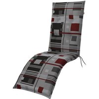 DOPPLER Auflage »Living«, grau/rot, BxL: 48 x 170 cm DOPPLER Auflage »Living«, grau/rot, BxL: 48 x 170 cm