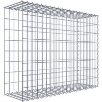 Gabiona Gabione, silbergrau, Maschenweite 5 cm x 10 cm, Spirale – silberfarben Gabiona Gabione, silbergrau, Maschenweite 5 cm x 10 cm, Spirale – silberfarben