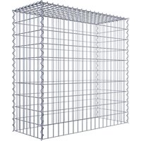 Gabiona Gabione, silbergrau, Maschenweite 5 cm x 10 cm, Spirale – silberfarben Gabiona Gabione, silbergrau, Maschenweite 5 cm x 10 cm, Spirale – silberfarben