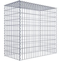 Gabiona Gabione, silbergrau, Maschenweite 5 cm x 10 cm, Spirale – silberfarben Gabiona Gabione, silbergrau, Maschenweite 5 cm x 10 cm, Spirale – silberfarben