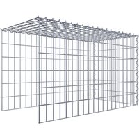 Gabiona Gabione, silbergrau, Maschenweite 5 cm x 10 cm, Spirale – silberfarben Gabiona Gabione, silbergrau, Maschenweite 5 cm x 10 cm, Spirale – silberfarben