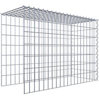 Gabiona Gabione, silbergrau, Maschenweite 5 cm x 10 cm, Spirale – silberfarben Gabiona Gabione, silbergrau, Maschenweite 5 cm x 10 cm, Spirale – silberfarben