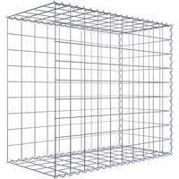 Gabiona Gabione, silbergrau, Maschenweite 10 cm x 10 cm, Spirale – silberfarben Gabiona Gabione, silbergrau, Maschenweite 10 cm x 10 cm, Spirale – silberfarben