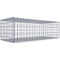 Gabiona Spiralgabione, LxHxT: 100 x 30 x 40 cm – silberfarben Gabiona Spiralgabione, LxHxT: 100 x 30 x 40 cm – silberfarben