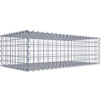 Gabiona Spiralgabione, LxHxT: 100 x 30 x 50 cm – silberfarben Gabiona Spiralgabione, LxHxT: 100 x 30 x 50 cm – silberfarben