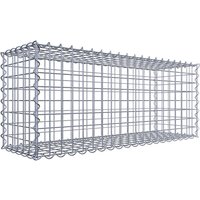 Gabiona Spiralgabione, LxHxT: 100 x 40 x 30 cm – silberfarben Gabiona Spiralgabione, LxHxT: 100 x 40 x 30 cm – silberfarben