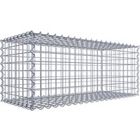 Gabiona Spiralgabione, LxHxT: 100 x 40 x 40 cm – silberfarben Gabiona Spiralgabione, LxHxT: 100 x 40 x 40 cm – silberfarben