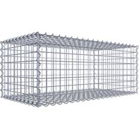 Gabiona Spiralgabione, LxHxT: 100 x 40 x 50 cm – silberfarben Gabiona Spiralgabione, LxHxT: 100 x 40 x 50 cm – silberfarben