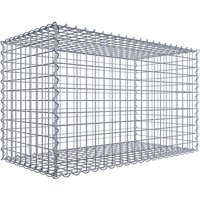 Gabiona Spiralgabione, LxHxT: 100 x 60 x 50 cm – silberfarben Gabiona Spiralgabione, LxHxT: 100 x 60 x 50 cm – silberfarben