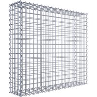 Gabiona Spiralgabione, LxHxT: 100 x 90 x 20 cm – silberfarben Gabiona Spiralgabione, LxHxT: 100 x 90 x 20 cm – silberfarben