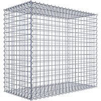 Gabiona Spiralgabione, LxHxT: 100 x 90 x 50 cm – silberfarben Gabiona Spiralgabione, LxHxT: 100 x 90 x 50 cm – silberfarben