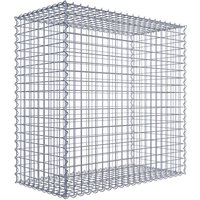 Gabiona Spiralgabione, LxHxT: 100 x 100 x 50 cm – silberfarben Gabiona Spiralgabione, LxHxT: 100 x 100 x 50 cm – silberfarben